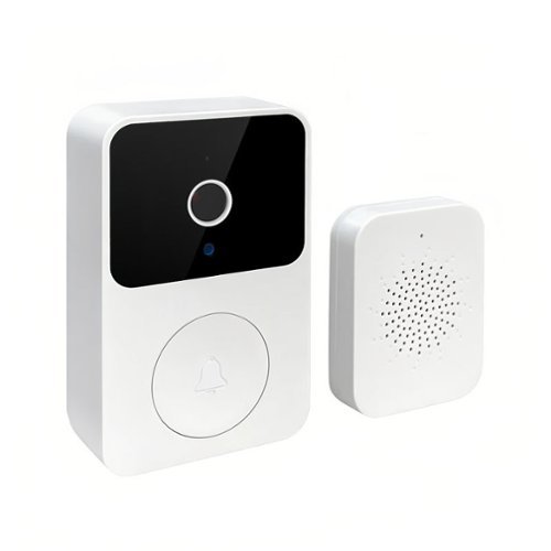 Cluzine - Long Battery Life Smart Video Doorbell with Indoor Chime,Two-Way Audio for Home-Front_Standard 