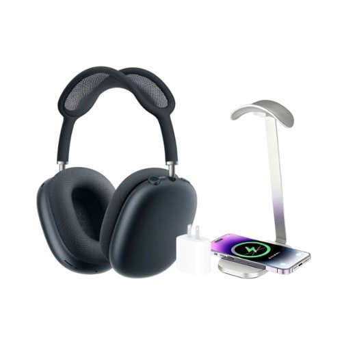 Apple AirPods Max (USB C) Midnight + Power Adapter, Headphone