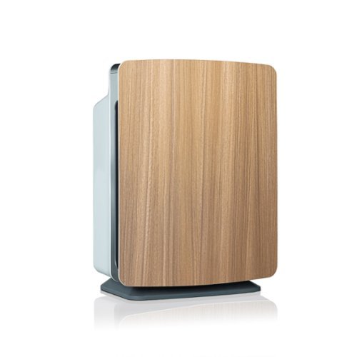 Alen - BreatheSmart FIT50 Air Purifier with Pure, True HEPA Filter for Allergens, Dust, Mold, and Germs - 900 SqFt - Oak-Front_Standard 