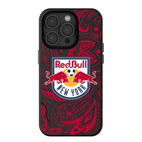 Keyscaper - MLS - New York Red Bulls iPhone Magnetic Bump Case - 16 Pro Max - Black-Front_Standard 