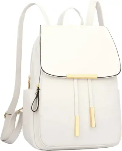 A-white-Backpack