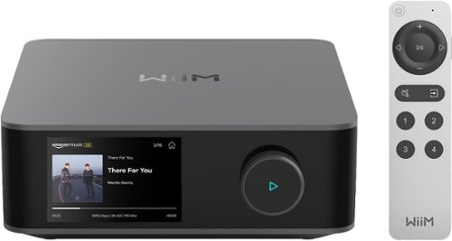 WiiM - Amp Ultra Streaming Amplifier - Space Gray
