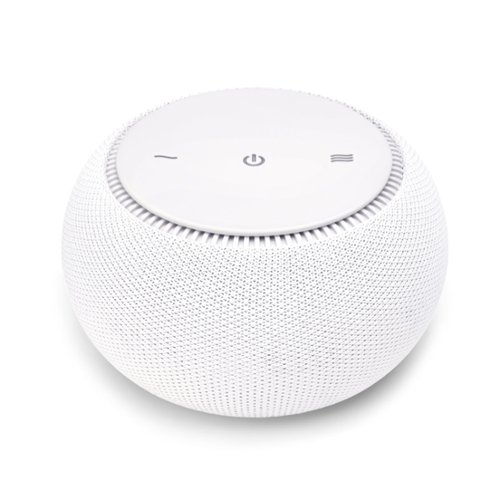 SNOOZ - Pro - Smart White Noise Machine & Travel Case - Real Fan Inside, Non-Looping White Noise - Cotton-Front_Standard 