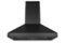 Hauslane - 30 inches - Convertible - Wall Range Hood - Matte Black-Front_Standard
