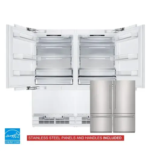 Energy Star Stainless Steel Panels and Handles Included.