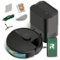 iRobot - Roomba 105 Combo Vacuum & Mop + AutoEmpty Dock - Self-Empties 75 Days, Intense Power-Lifting Suction, LiDAR Navigation - Black-Front_Standard