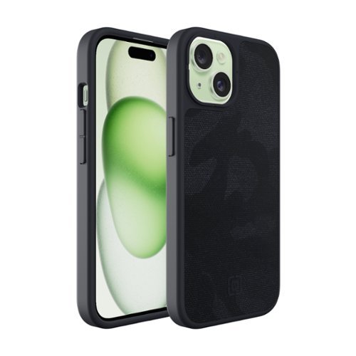 Incipio cru. Protective Hard Shell Case with MagSafe for Apple iPhone 15 - Navy Camo WORLDWIDE DELIVERY