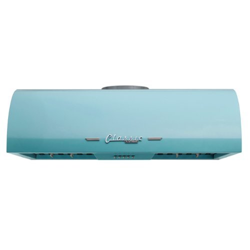 Unique Appliances - 30 inches - Externally Vented - Under cabinet Range Hood - Ocean Mist Turquoise