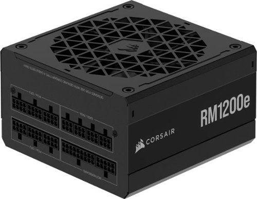 CORSAIR - RMe Series RM1200e 80 PLUS Gold Fully Modular Low-Noise ATX 3.1 and PCIE 5.0 Power Supply - Black