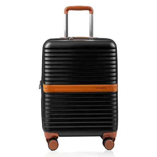 Front. Champs - Vintage II Collection Carry-on - Black.