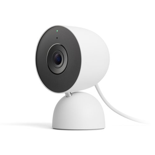 Google Nest Cam Indoor (wired, 3rd gen) - Latest Model - 2K Video and Gemini - Snow GLOBAL SHIPPING