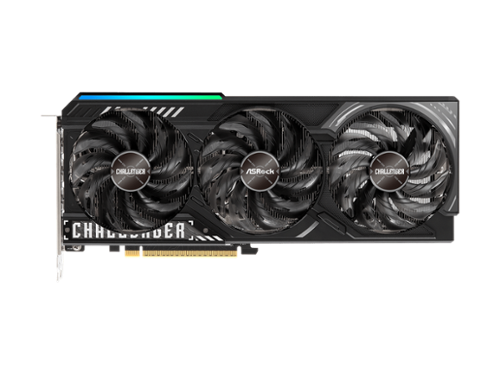 ASRock - Challenger Radeon RX 9070 XT 16GB GDDR6 PCI Express 5.0 x16 Graphics Card RX9070XT CL 16G-Front_Standard 