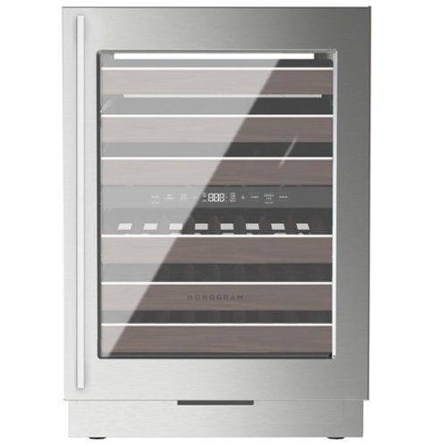 Monogram - 42-Bottle Built-In Wine Reserve with Dual Zone Cooling - Custom Panel Ready