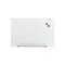Universal - Frameless Magnetic Glass Marker Board, 36" x 24", Translucent Frost Surface-Front_Standard