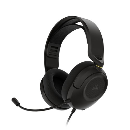  CORSAIR - HS35 v3 Wired Over-the-Ear Gaming Headset for PC,Xbox One,Xbox Series X|S,PS5,PS4, Nintendo Switch and Mobile - Carbon