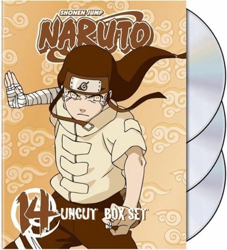  Naruto Uncut Box Set, Vol. 14 [3 Discs] [With Playing Cards] [DVD]
