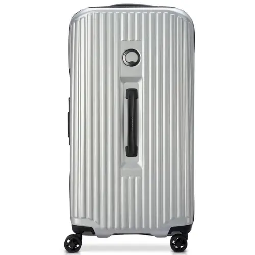 Front. Delsey - Delsey Securitime Zip 26" Trunk - Silver.