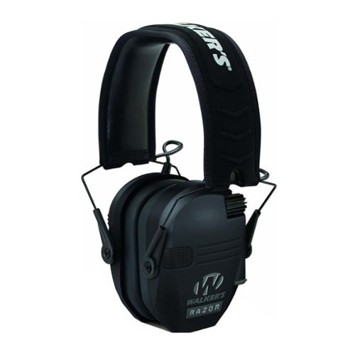 Walker’s - Walker's Razor Slim Electronic Muff - Black-Front_Standard 