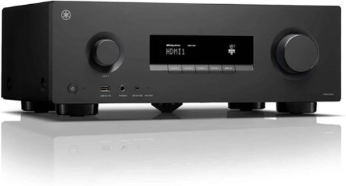 Yamaha - RX500ABL 7.2ch 8K Home Theater AV Receiver with Dolby Atmos (2026) - Black