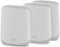 NETGEAR - Orbi 750 Series AX5200 Tri-Band Mesh Wi-Fi 6 System (3-pack) - White-Left_Standard