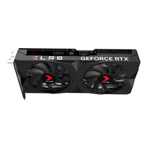 PNY NVIDIA GeForce RTX 4060 Ti 8GB OC GDDR6 PCIe Gen 4 x16 Graphics Card with Dual Fan - Black SHOP ONLINE