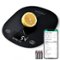 Arboleaf - Smart Food Scale, 22lb Digital Kitchen Scale with App, Nutrition Calculator - Black-Front_Standard