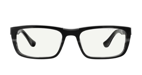 GUNNAR Tahoe Computer Glasses with Blue Light Reduction, Clear Pro Mineral Lenses - Slate GLOBAL SHIPPING