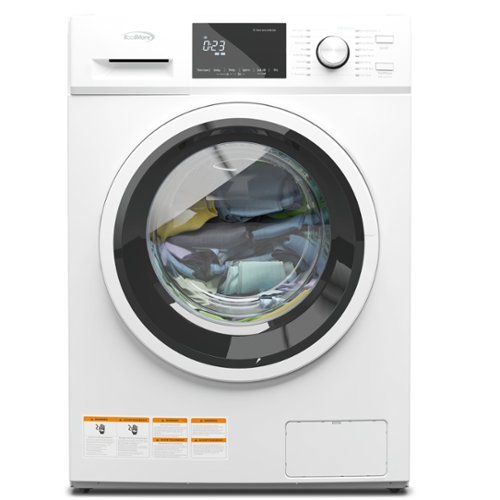 Koolmore - 2.7 cu. ft. All-in-One Washer & Dryer Combo, FLC-3CWH - White-Front_Standard 