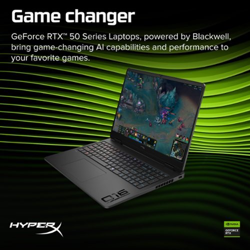 HyperX OMEN 16 165Hz 2.5K OLED Gaming Laptop - AMD Ryzen 9 8940HX (2025) - 16GB Memory - NVIDIA GeForce RTX 5060 - 1TB SSD - Shadow Black WORLDWIDE DELIVERY
