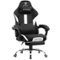 GTPlayer - Gaming Chair Breathable Fabric Ergonomic Computer Desk Chair - AWhite-Front_Standard
