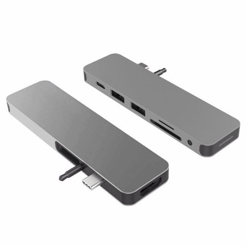 Hyper 7-Port Universal USB-C Hub - USB-C Docking Station for Laptops - Space Gray WORLDWIDE DELIVERY