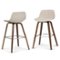 Simpli Home - Randolph Bentwood Counter Height Stool (Set of 2) - Natural-Front_Standard