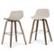 Simpli Home - Randolph Bentwood Counter Height Stool (Set of 2) - Natural-Front_Standard 