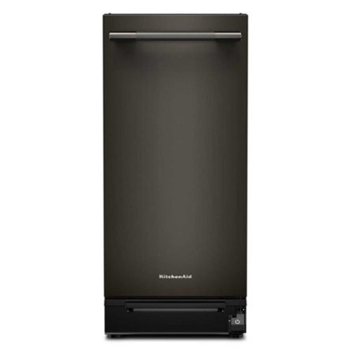 KitchenAid 15 in. Built-In Trash Compactor with Built-In Odor Management System - Black Ore