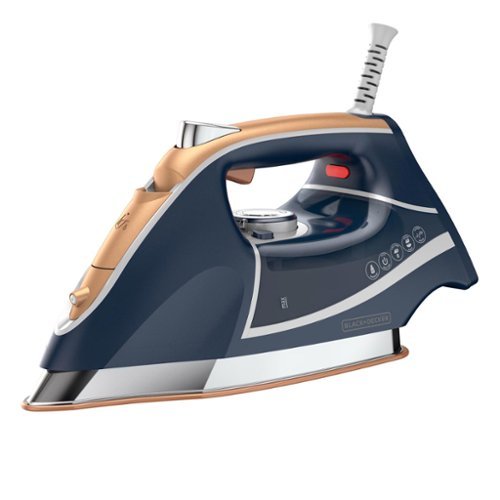 Black+Decker - Black Decker Elite Pro Steam Iron-Front_Standard 