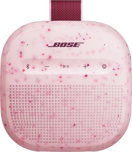 Bose - SoundLink Micro Portable Bluetooth Speaker (2nd Gen) - Petal Pink-Front_Standard 