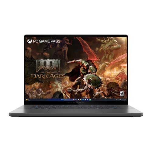 ASUS - ROG Zephyrus G16 16" OLED 2.5K 240Hz Gaming Laptop - Intel Core Ultra 9 - 32GB RAM - NVIDIA GeForce RTX 5090 - 2TB SSD - Eclipse Gray