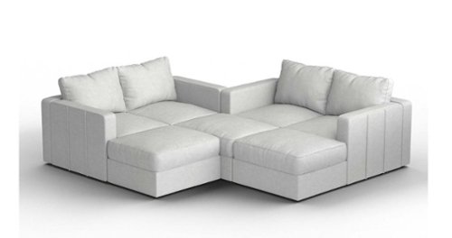 Lovesac - 7 Seats + 8 Sides Corded Velvet & Standard Foam
