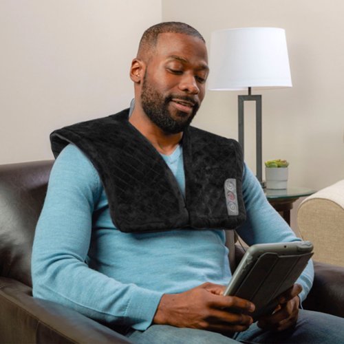 Homedics Vibration neck and shoulder wrap - Gray BUY ONLINE