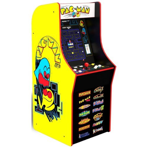 Refurbished Excellent - Pac-Man Classic Arcade Machine with 14 Classic Games-Front_Standard 