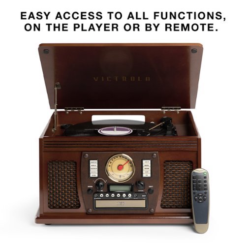 Victrola Navigator 8-in-1 Classic Bluetooth Record Player with Turntable - Black HOW TO BUY
