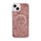 kate spade new york - Protective Hardshell Magsafe Case for iPhone 14 Plus - Chunky Glitter Rose Gold-Front_Standard