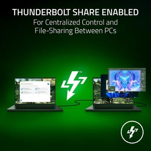 Razer Thunderbolt 5 Certified Dock with Chroma RGB Backlighting and 10 Ports - Black GLOBAL SHIPPING