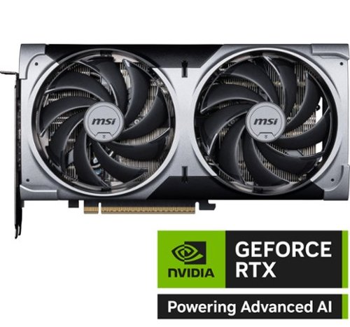 MSI NVIDIA GeForce RTX 5070 12G VENTUS 2X OC 12GB GDDR7 PCI Express Gen 5 Graphics Card - Black SHOP ONLINE