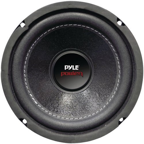 Pyle - Plpw6d Power Series Dual-voice-coil 4ohm Subwoofer (6.5", 600 Watts) - Black-Front_Standard 