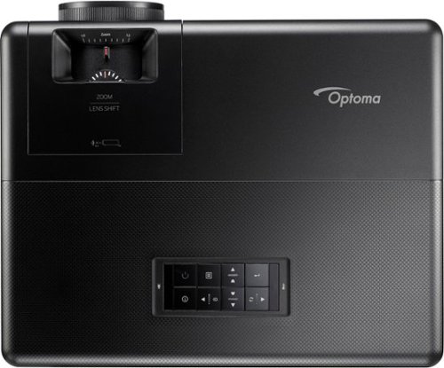 Optoma UHZ55 4K UHD Laser Standard Throw Smart Projector with High Dynamic Range, USB Wireless Adapter Included - Black WORLDWIDE DELIVERY