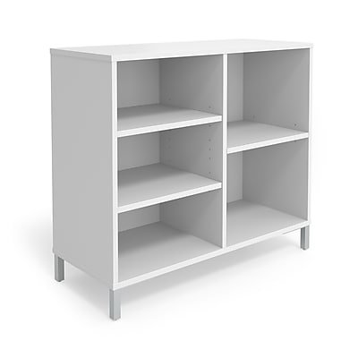 Union & Scale - Union & Scale™ Essentials 5 Shelf 31"H Laminate Bookcase, (UN56978) - White