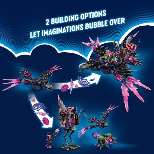 LEGO DREAMZzz The Never Witch's Midnight Raven, Spooky Toy 71478