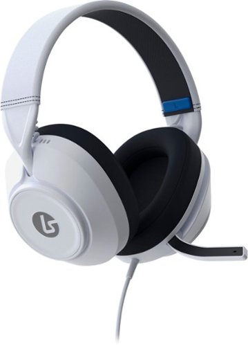 LucidSound LS10P Gen 2 Wired Gaming Headset for PlayStation - White - White