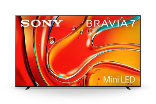 Sony - 55" class BRAVIA 7 Mini LED QLED 4K UHD Smart Google TV (2024)-Front_Standard 
